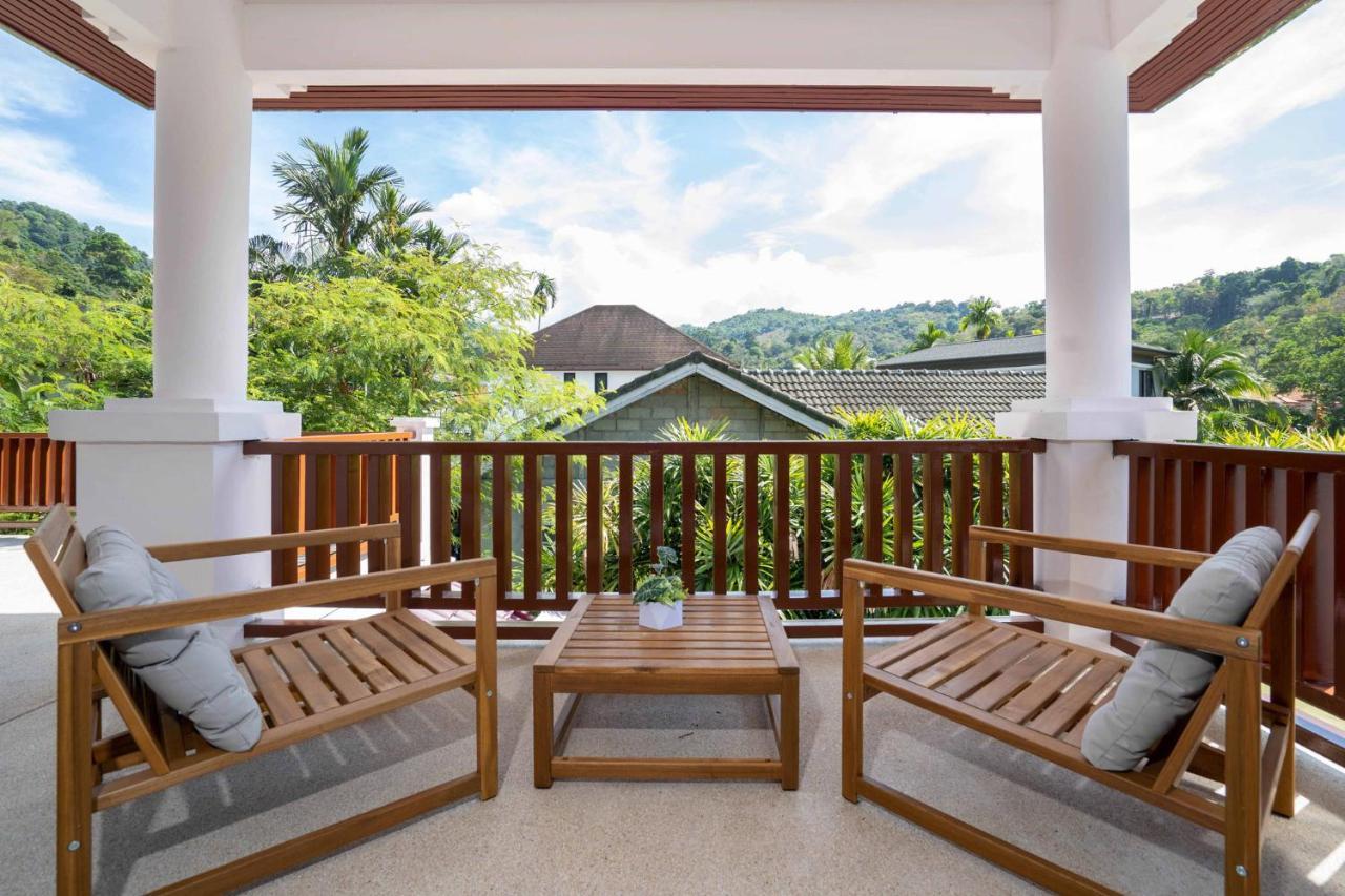 Villa Amaya, 2 Story Tropical Oasis With Green Hills View & Pool, Kamala Beach Esterno foto