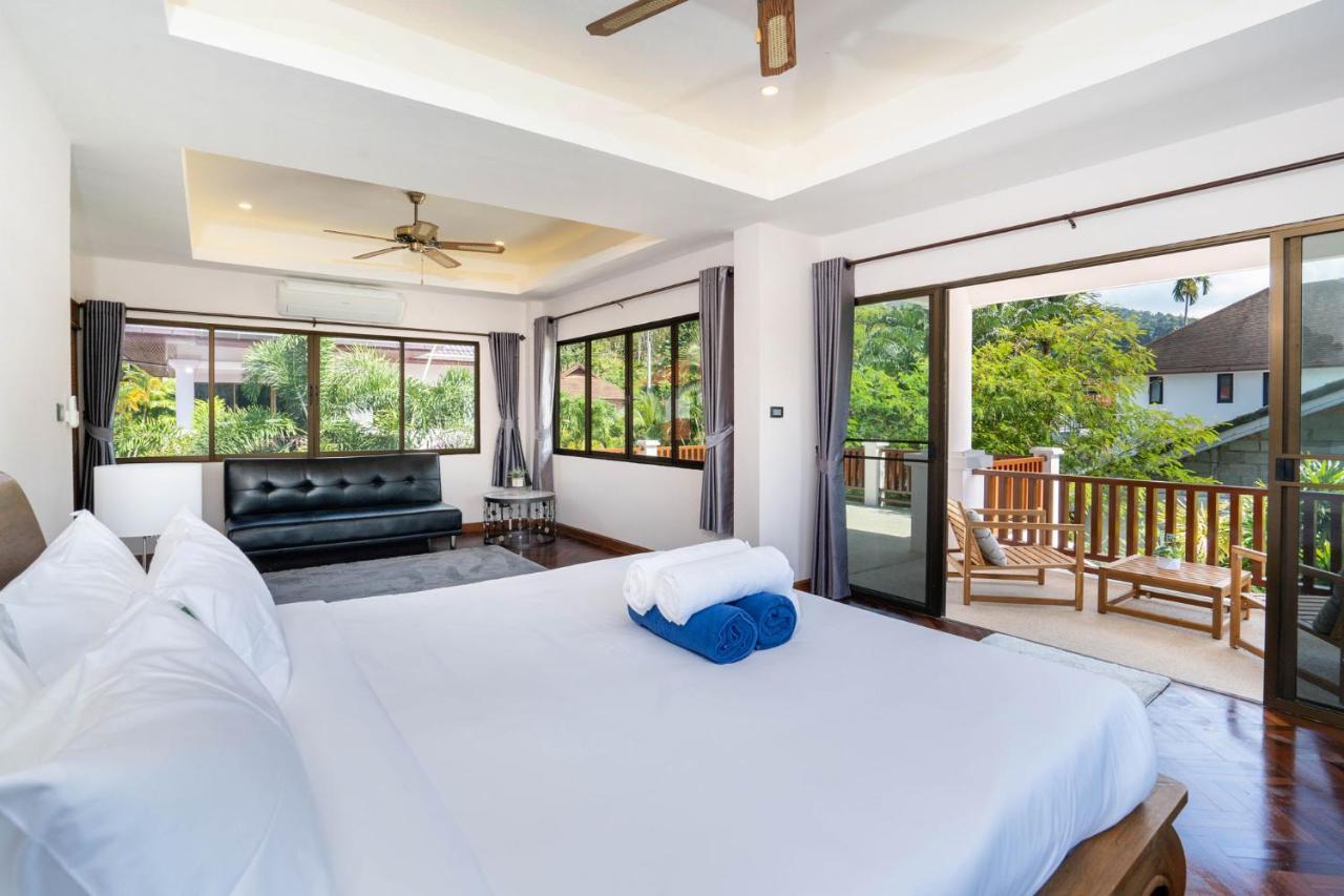 Villa Amaya, 2 Story Tropical Oasis With Green Hills View & Pool, Kamala Beach Esterno foto