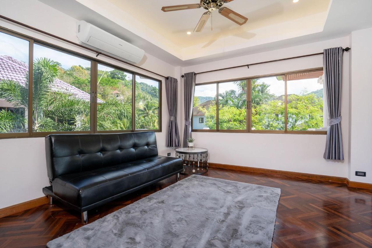 Villa Amaya, 2 Story Tropical Oasis With Green Hills View & Pool, Kamala Beach Esterno foto